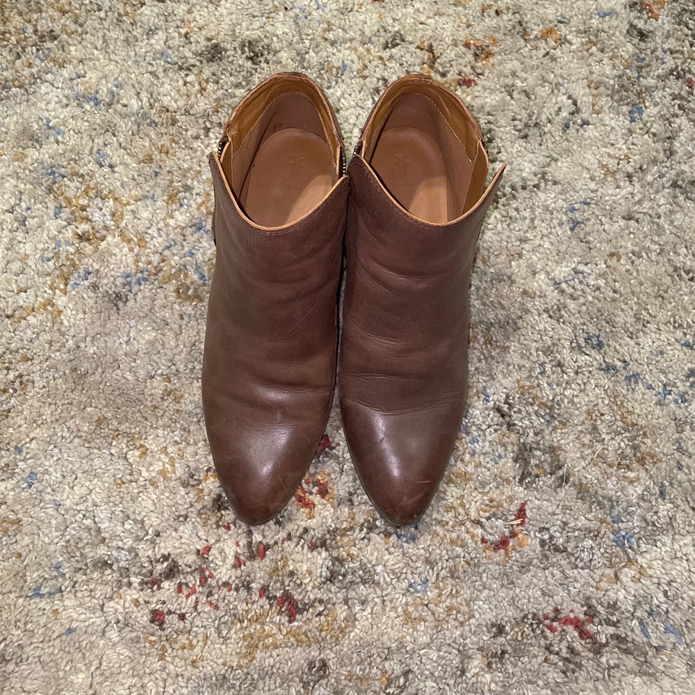 Frye Double Zipper Boots
